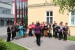 Auch "Wochendend und Sonnenschein" wird gesungen Mitwirkung bei der Eröffnung der Kulturmeile am 9. Mai 2015